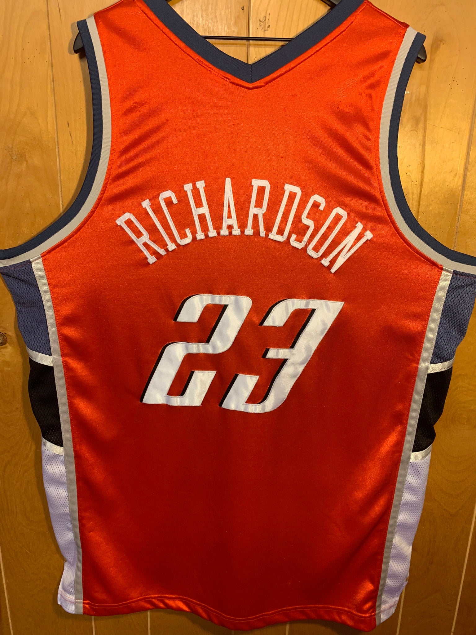 Charlotte Bobcats x Jason Richardson x Adidas Jersey x Autographed x Men’s  XXL